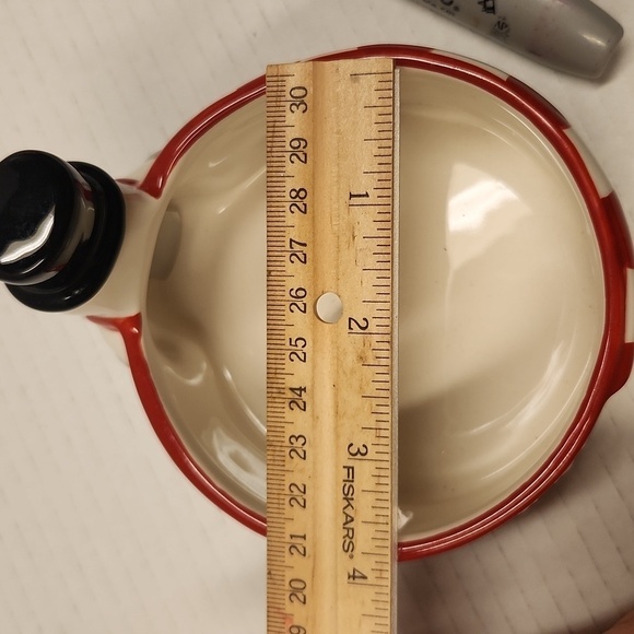 St. Nicholas Square Tree Lot serving dish knife Cheese Bowl Salsa Bowl Christmas - Picture 10 of 11